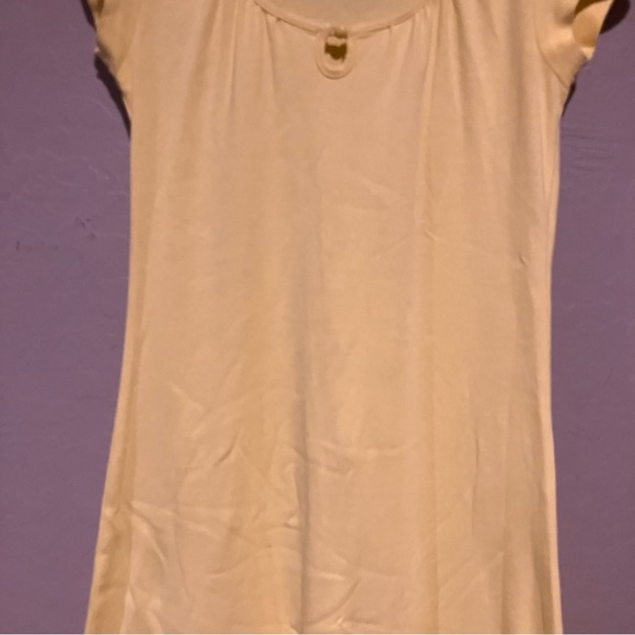 Upfashion Yellow Cap Sleeve Cotton Dress EU 36 US Size 6 - Picture 3 of 12